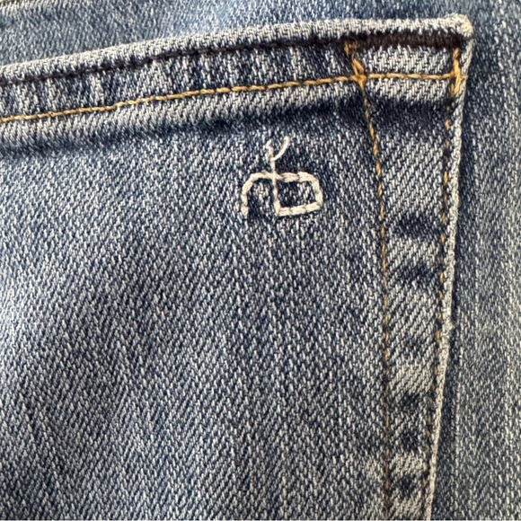rag & bone Fit 2 Slim Blue Jeans Button Fly Men's 31X32 - Picture 10 of 11